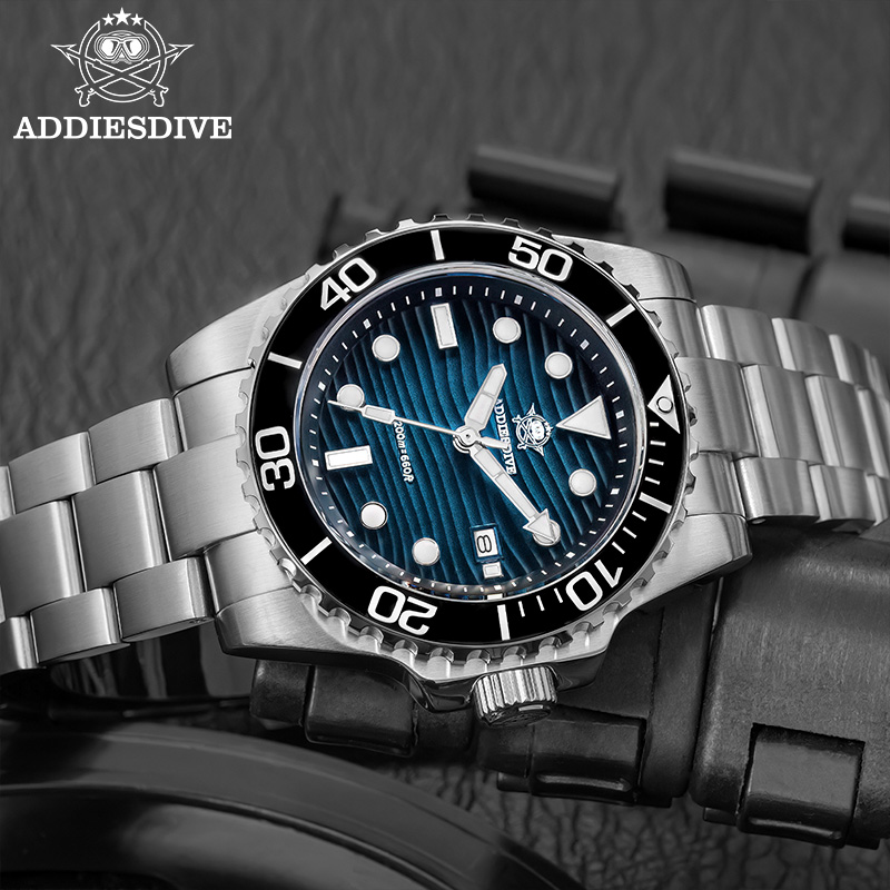 Reloj de cuarzo ADDIESDIVE 211 - Waterproof Diving Watch reseña y precio